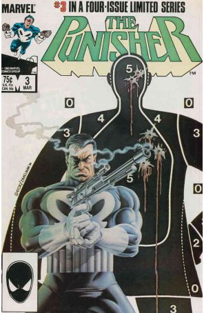 Punisher (1st Series) 3 published by Marvel with cover art by Mike Zeck