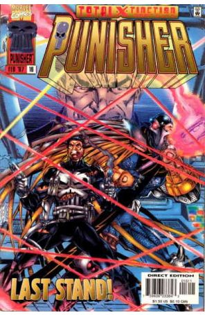 Punisher (3rd Series) 16 published by Marvel with cover art by Tom Lyle