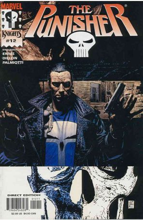 Punisher (5th Series) 12 published by Marvel with cover art by Tim Bradstreet