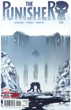 Punisher (11th Series) 12 published by Marvel with cover art by Declan Shalvey