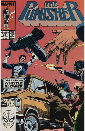 Punisher (2nd Series) 26 published by Marvel with cover art by Russ Heath