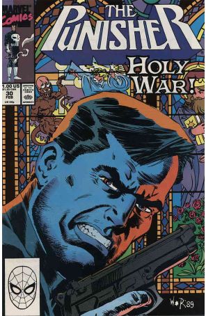 Punisher (2nd Series) 30 published by Marvel with cover art by Bill Reinhold
