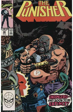 Punisher (2nd Series) 32 published by Marvel with cover art by Bill Reinhold