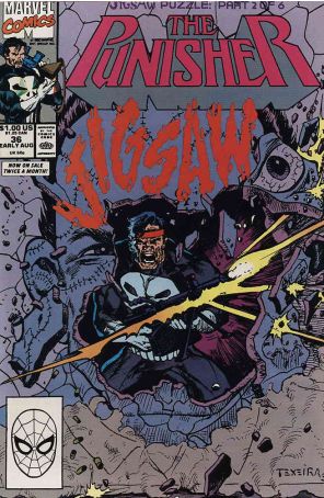Punisher (2nd Series) 36 published by Marvel with cover art by Mark Texeira