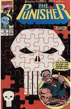 Punisher (2nd Series) 38 published by Marvel with cover art by Bill Reinhold