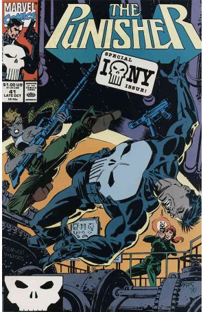 Punisher (2nd Series) 41 published by Marvel with cover art by Bill Reinhold