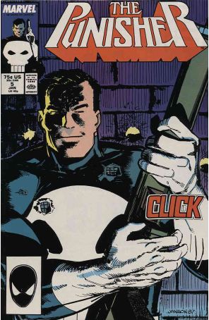 Punisher (2nd Series) 5 published by Marvel with cover art by Klaus Janson