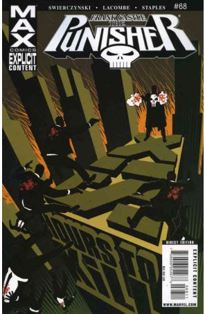Punisher: Frank Castle Max 68 published by Marvel with cover art by Dave Johnson