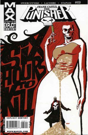 Punisher: Frank Castle Max 69 published by Marvel with cover art by Dave Johnson