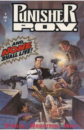 Punisher: P.O.V. 1 published by Marvel with cover art by Bernie Wrightson