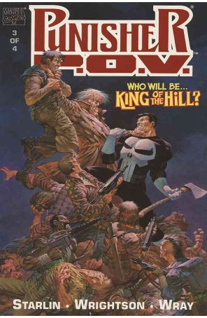 Punisher: P.O.V. 3 published by Marvel with cover art by Bernie Wrightson