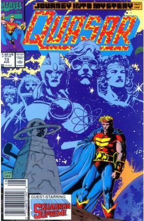 Quasar 13 (Newsstand) published by Marvel with cover art by Jim Lee