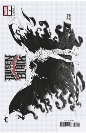 Queen in Black 4C published by Marvel with cover art by Ryan Stegman