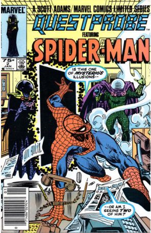 Questprobe 2 (Newsstand) published by Marvel with cover art by Al Milgrom