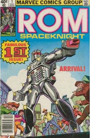 Rom 1 (Newsstand) published by Marvel with cover art by Sal Buscema