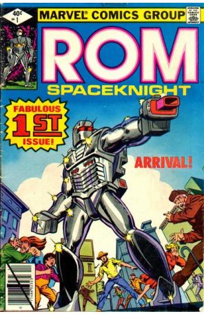 Rom 1 published by Marvel with cover art by Sal Buscema