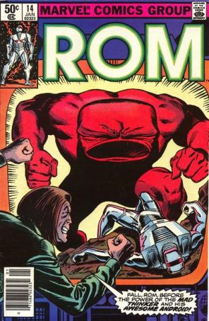 ROM 14 (Newsstand) published by Marvel with cover art by Dave Cockrum