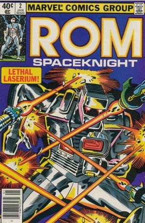 Rom 2 (Newsstand) published by Marvel with cover art by Frank Miller