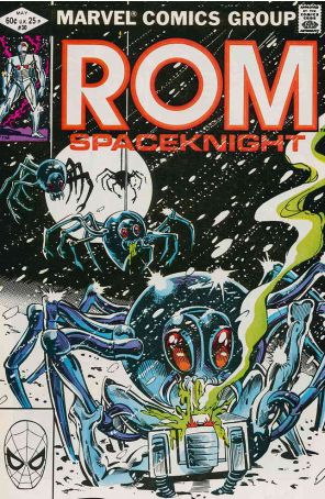 Rom 30 published by Marvel with cover art by Al Milgrom