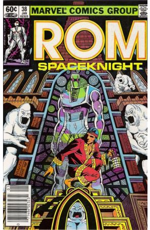 Rom 38 (Newsstand) published by Marvel with cover art by Gene Day