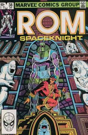 Rom 38 published by Marvel with cover art by Gene Day