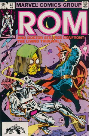 Rom 41 published by Marvel with cover art by Marie Severin
