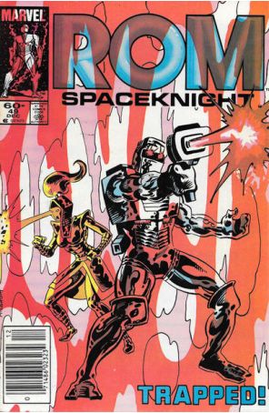 Rom 49 (Newsstand) published by Marvel with cover art by Al Milgrom