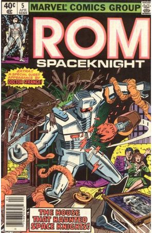 Rom 5 (Newsstand) published by Marvel with cover art by Al Milgrom