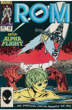 Rom 56 published by Marvel with cover art by John Byrne