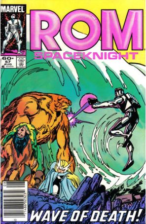Rom 57 (Newsstand) published by Marvel with cover art by John Byrne