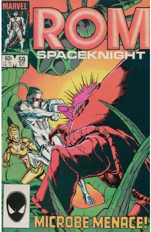 Rom 59 published by Marvel with cover art by Paul Smith