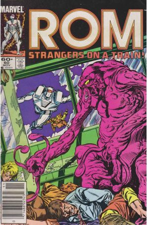 Rom 60 (Newsstand) published by Marvel with cover art by Butch Guice