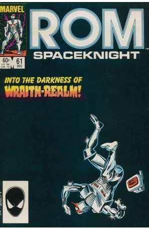 Rom 61 published by Marvel with cover art by David Mazzucchelli