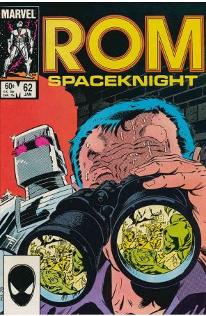 Rom 62 published by Marvel with cover art by Mike Zeck