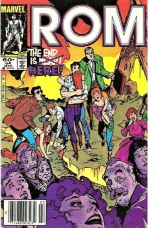 Rom 64 (Newsstand) published by Marvel with cover art by P. Craig Russell