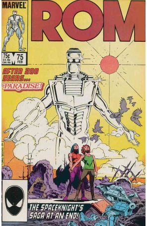 Rom 75 published by Marvel with cover art by P. Craig Russell