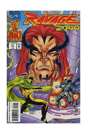 Ravage 2099 15 published by Marvel with cover art by Ron Lim