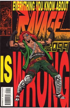 Ravage 2099 9 published by Marvel with cover art by Jose Delbo