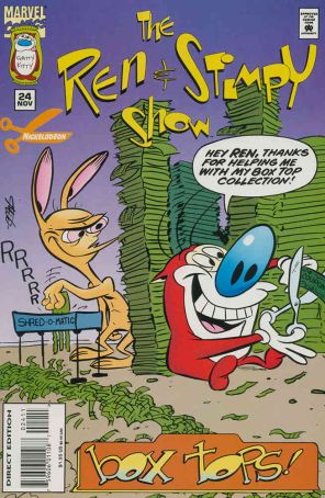 Ren And Stimpy Show 24 published by Marvel