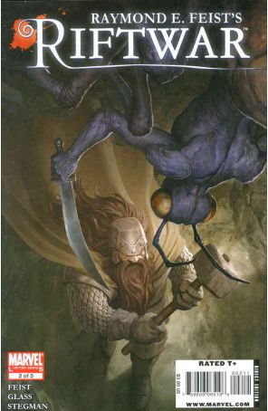 Riftwar 2 published by Marvel with cover art by Jason Chan