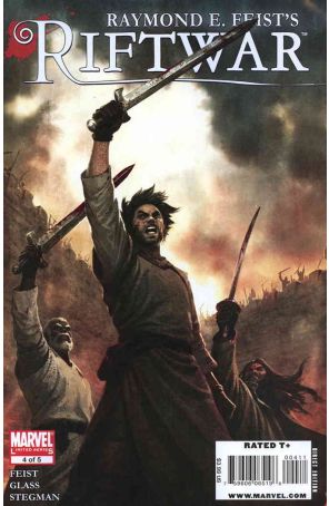 Riftwar 4 published by Marvel with cover art by Jason Chan