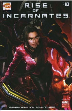 Rise of Incarnates 10 published by Marvel with cover art by Takuji Kawano