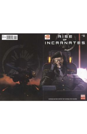 Rise of Incarnates 11 published by Marvel with cover art by Takuji Kawano