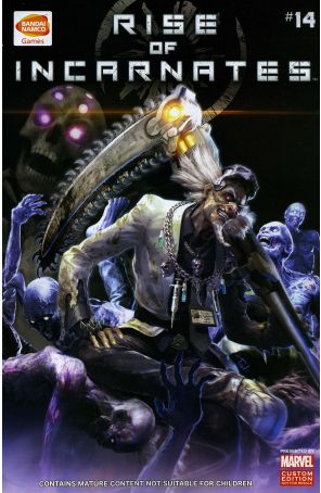 Rise of Incarnates 14 published by Marvel with cover art by Takuji Kawano