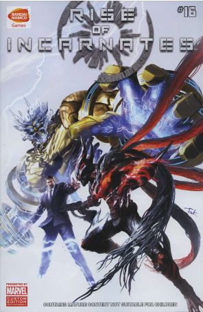 Rise of Incarnates 16 published by Marvel with cover art by Takuji Kawano