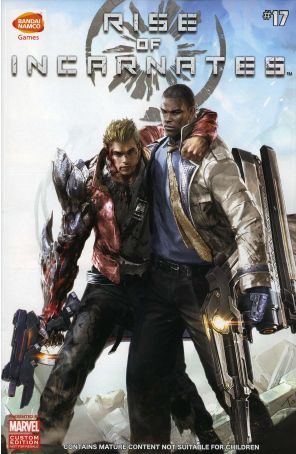 Rise of Incarnates 17 published by Marvel with cover art by Takuji Kawano