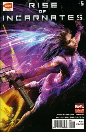 Rise of Incarnates 5 published by Marvel with cover art by Takuji Kawano