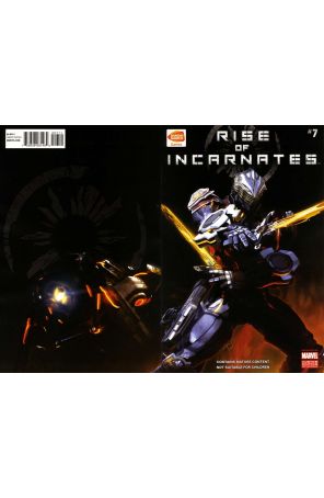 Rise of Incarnates 7 published by Marvel with cover art by Takuji Kawano