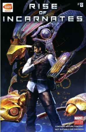 Rise of Incarnates 8 published by Marvel with cover art by Takuji Kawano