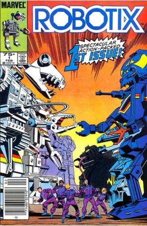Robotix 1 (Newsstand) published by Marvel